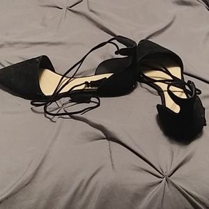 EUC black flats Gianni Bini